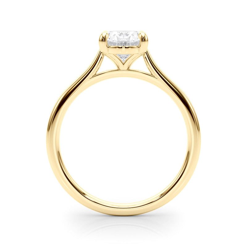 Oval Solitaire Engagement Ring