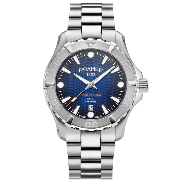 Roamer Deep Sea 200 Men's Watch Gradient Blue Dial 860833 41 45 70