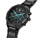 Maserati Stile Men's Watch Black Aqua Edition Chronograph R8873644001 Maserati