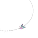Disney Lilo & Stitch With Heart Silver Anklet