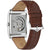 Bulova Sutton Men's Watch Heartbeat White Automatic Leather 96A268