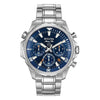 Bulova Marine Star Men's Watch Blue Chronograph 96B256 Bulova