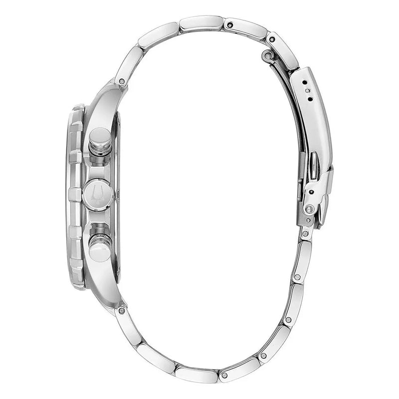 Bulova Marine Star Men's Watch Blue Chronograph 96B256