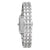 Bulova Sutton Ladies Rectangular Watch Silver MOP Diamond 96P244