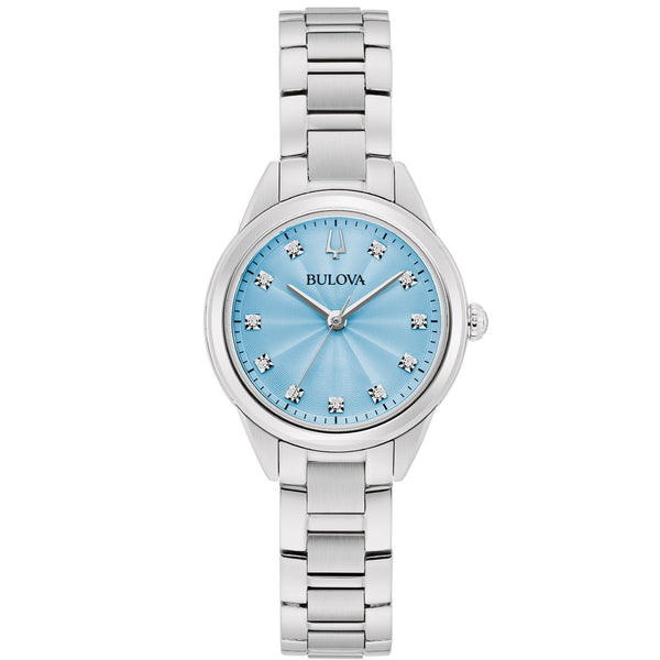Bulova Sutton Ladies Watch Pink Diamonds 96P250