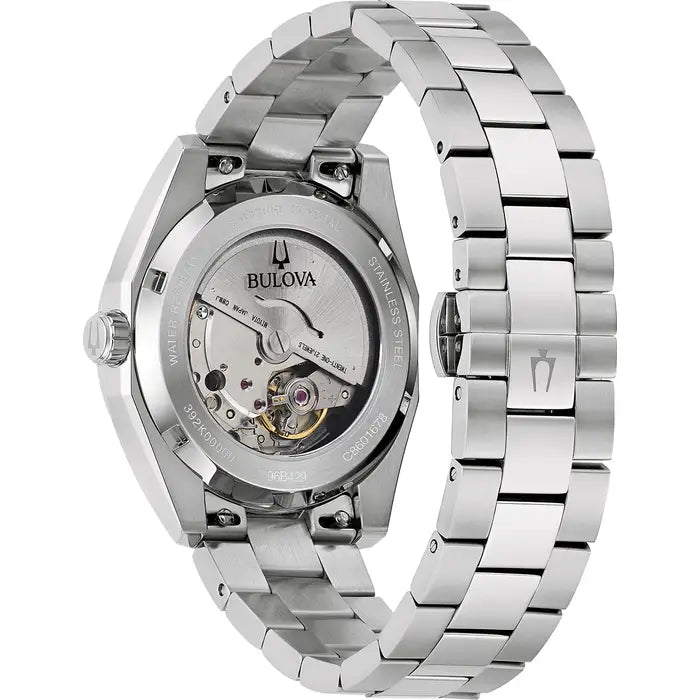 Bulova Surveyor Men's Watch Green Automatic 96B429