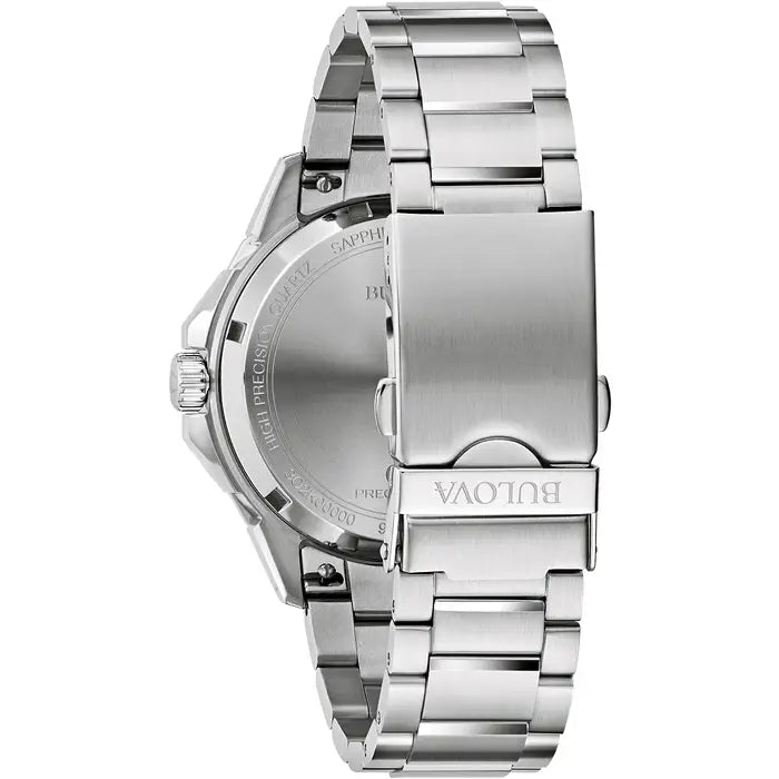 Bulova Marine Star Men's Watch Blue Ceramic 96B433