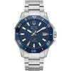 Bulova Marine Star Men's Watch Blue Ceramic 96B433 Bulova