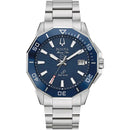 Bulova Marine Star Men's Watch Blue Ceramic 96B433