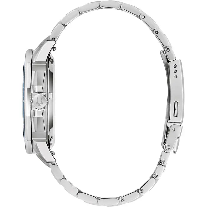 Bulova Marine Star Men's Watch Blue Ceramic 96B433