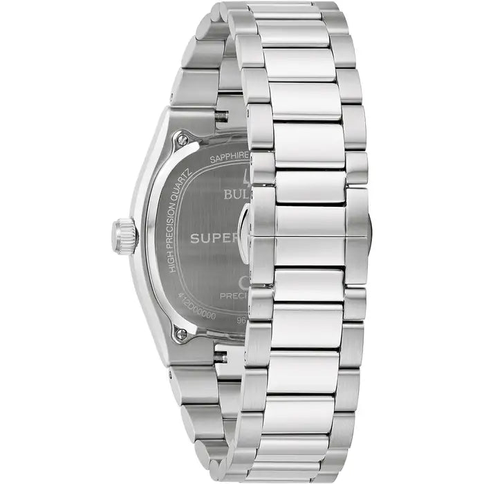 Bulova Super Seville Men's Watch Silver 96B444