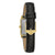 Bulova Sutton Ladies Rectangular Watch Gold MOP Diamond Leather 97P166