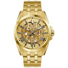 Bulova Classic Sutton Men's Watch Skeleton Gold Automatic 97A162 Bulova