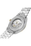 Roamer Primeline Day Date II Men's Watch Two Tone Blue Dial 981666 47 45 50