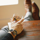 Bulova Maquina Men's Watch Rose Gold Black Skeleton 98A177