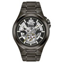 Bulova Maquina Men's Watch Black Skeleton 98A179