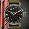 Bulova Hack Men's Watch Black Automatic 98A255 Bulova