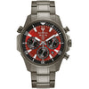 Bulova Marine Star Men's Watch Red Chronograph 98B350 Bulova