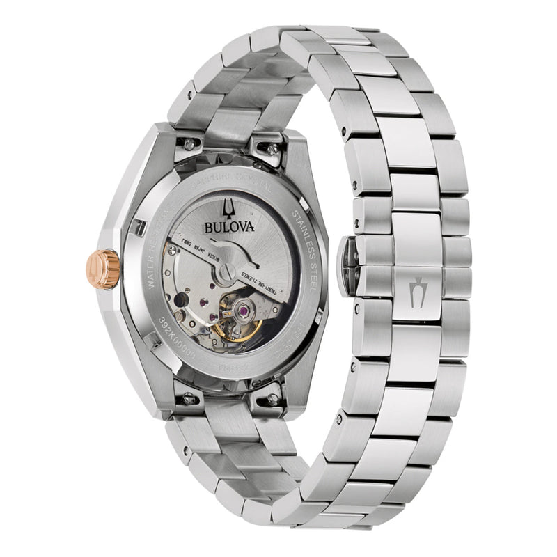 Bulova Surveyor Men's Watch Red Automatic 98B422