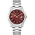 Bulova Surveyor Men's Watch Red Automatic 98B422