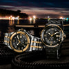 Bulova Marine Star Men's Watch Two-Tone Diamonds 98D175 Bulova