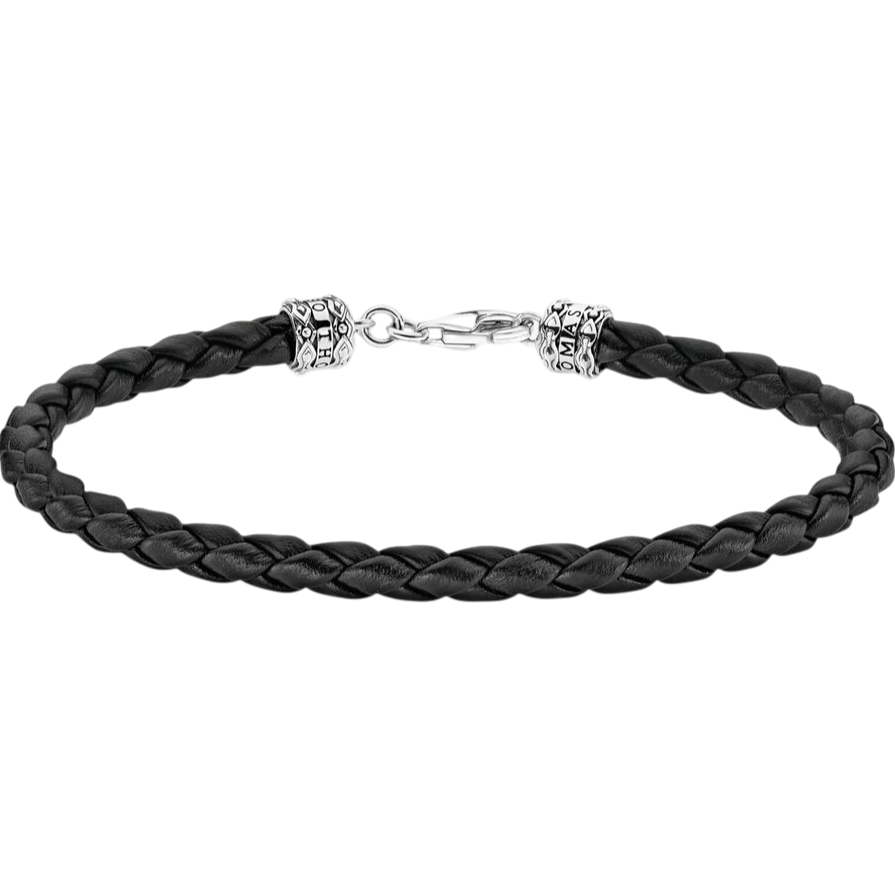 Thomas Sabo Leather Bracelet Black A2011-682-11