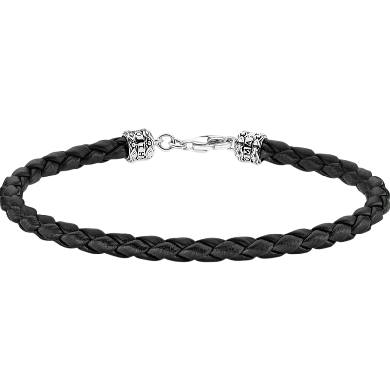Thomas Sabo Leather Bracelet Black A2011-682-11
