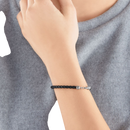 Thomas Sabo Leather Bracelet Black A2011-682-11