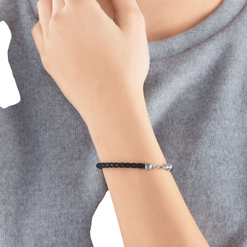 Thomas Sabo Leather Bracelet Black A2011-682-11