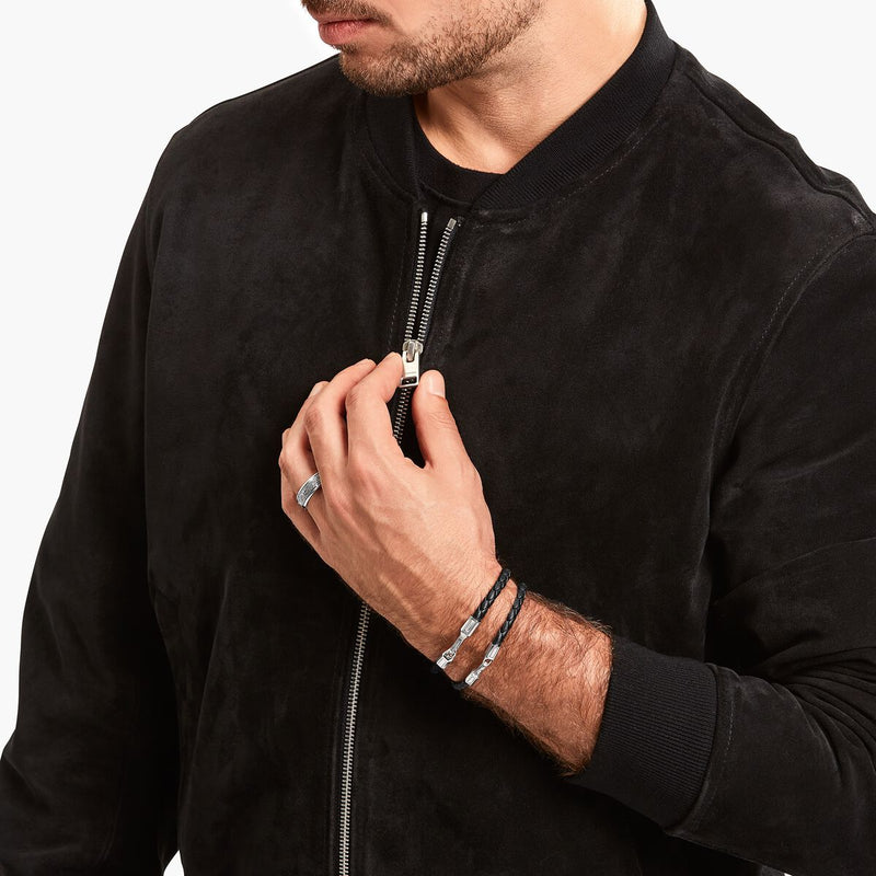 Thomas Sabo Leather Bracelet Black A2147-682-11