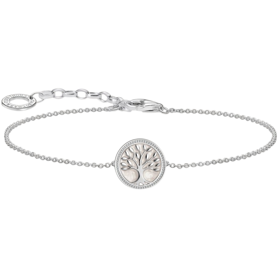 Thomas Sabo Bracelet Tree Of Love Cold Enamel And Silver A2160-007-21