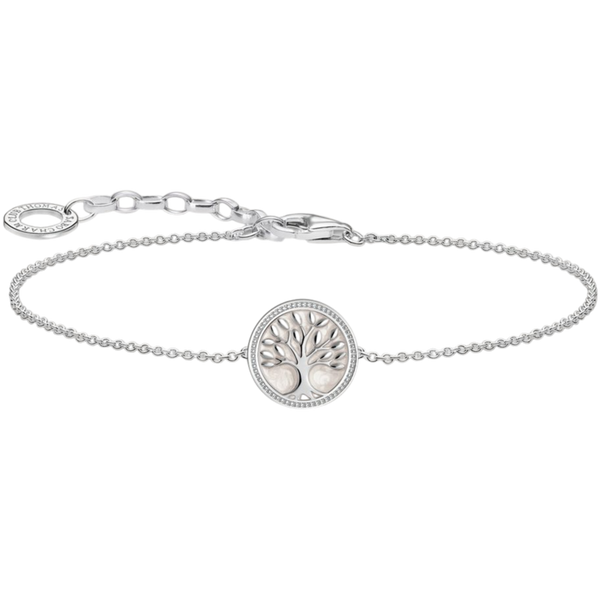 Thomas Sabo Bracelet Tree Of Love Cold Enamel And Silver A2160-007-21