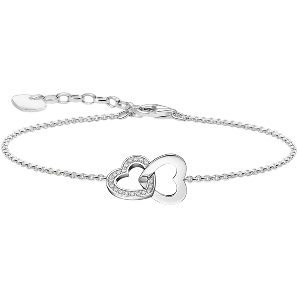 Thomas Sabo Bracelet Intertwined Hearts Silver A2163-051-14
