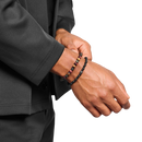 Thomas Sabo Talisman Bracelet Obsidian beads A2184-705-11