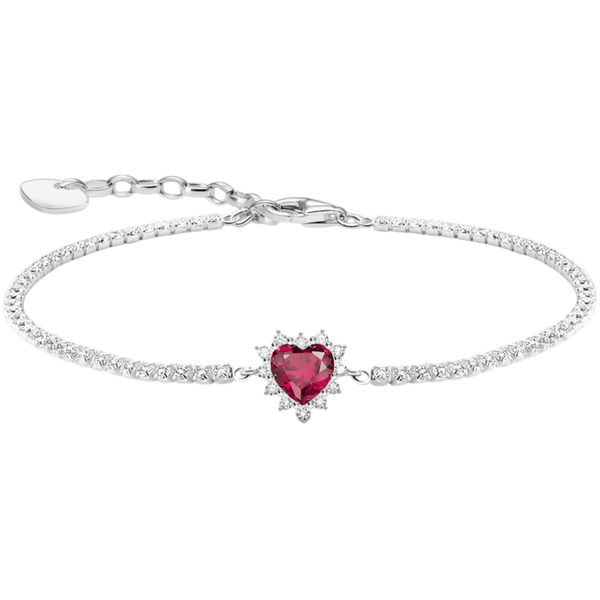 Thomas Sabo Bracelet Silver Heart Romance A2188-013-10