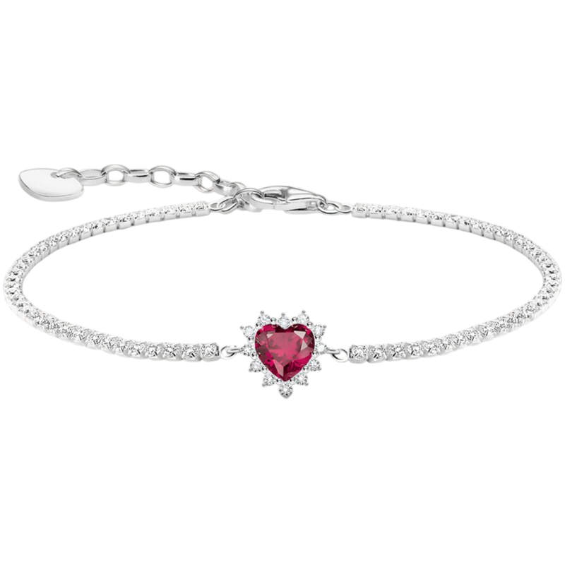 Thomas Sabo Bracelet Silver Heart Romance A2188-013-10