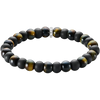 Thomas Sabo Bracelet Obsidian And Tiger Eyes beads A2196-806-11 Thomas Sabo