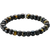 Thomas Sabo Bracelet Obsidian And Tiger Eyes beads A2196-806-11