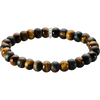 Thomas Sabo Bracelet Tiger Eye Gold Brown Blue beads A2196-826-2 Thomas Sabo