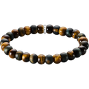 Thomas Sabo Bracelet Tiger Eye Gold Brown Blue beads A2196-826-2