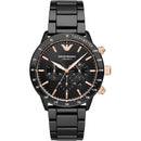Emporio Armani Mario Men's Watch Ceramica Black Chronograph AR70002 Emporio Armani