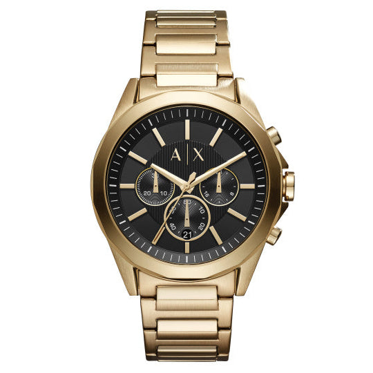 Armani Exchange Drexler Men's Watch Gold Chronograph AX2611