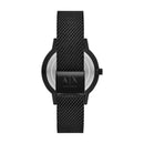 Armani Exchange Cayde Men's Watch & Necklace Giftset Black AX7162SET Armani Exchange