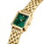 Rosefield Boxelle Emerald Ladies Watch Gold BEGSG-B05