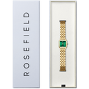 Rosefield Boxelle Emerald Ladies Watch Gold BEGSG-B05