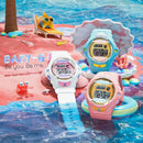 Ladies Baby-G Blue Digital Watch BG-169PB-2ER