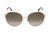 Jimmy Choo Birdie/S Sunglasses Ladies Rose Gold Round 006J - WatchStatus Ltd