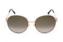 Jimmy Choo Birdie/S Sunglasses Ladies Rose Gold Round 006J - WatchStatus Ltd