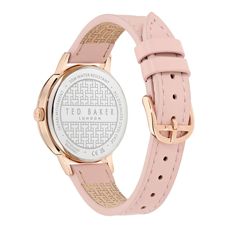 Ted Baker Iconic Watch Gift Set Ladies Rose Gold BKGFW24019I