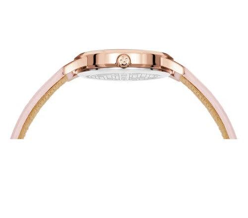Ted Baker Fitzrovia Flamingo Watch Ladies Pink Leather BKPFZF008 - WatchStatus Ltd